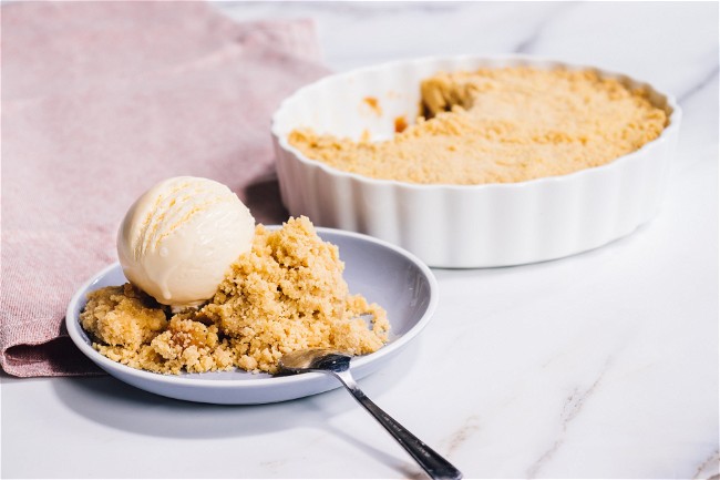 Image of Pear and Ginger Crumble