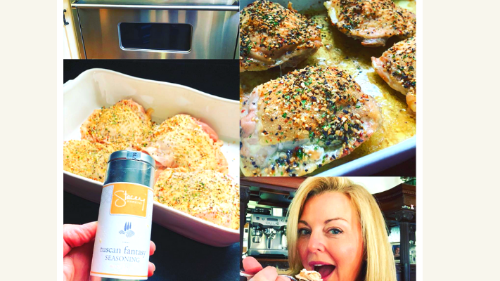 Tuscan Getaway Baked Chicken