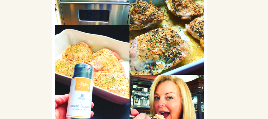 Tuscan Getaway Baked Chicken