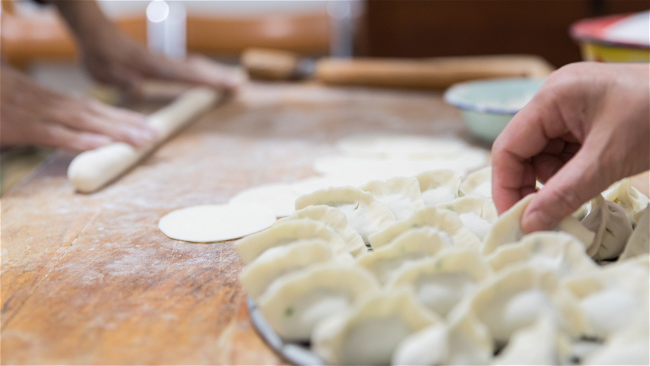 Image of Shiitake Vegetable Dumplings