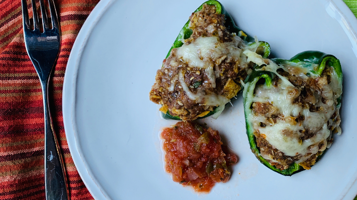 Image of Cheesy Pepper Taco Bake