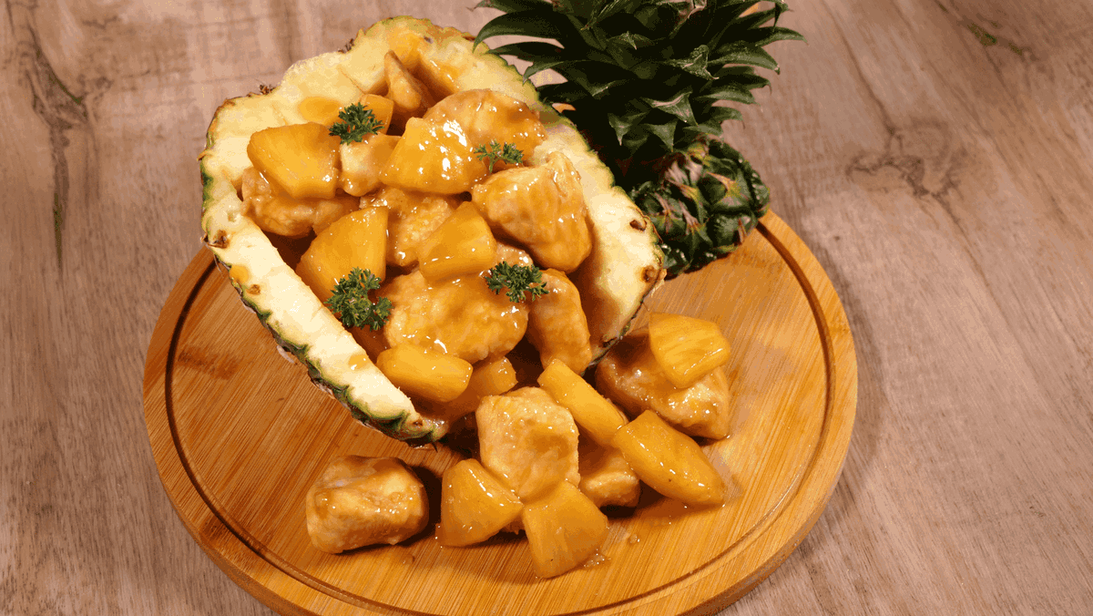 Air fryer Sweet and Sour Chicken