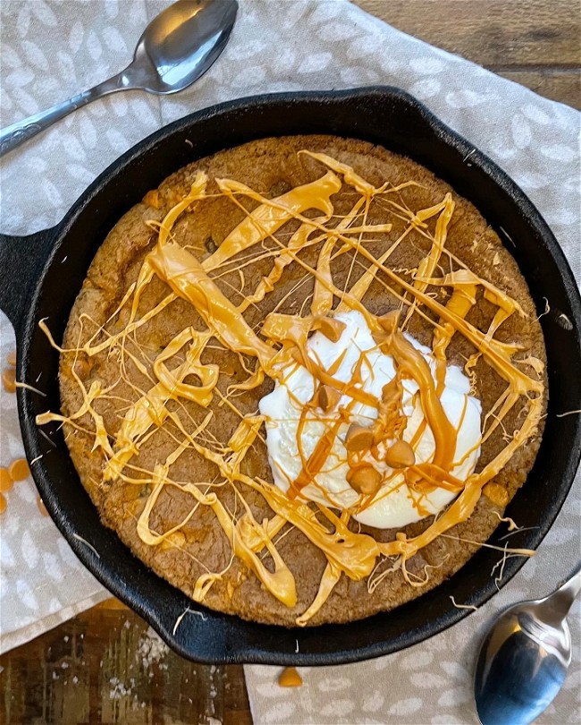 Image of Butterscotch Skillet Cookie
