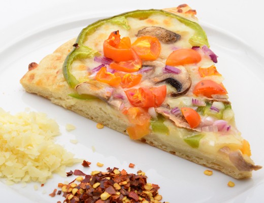 Image of Homemade Vegetable Pizza
