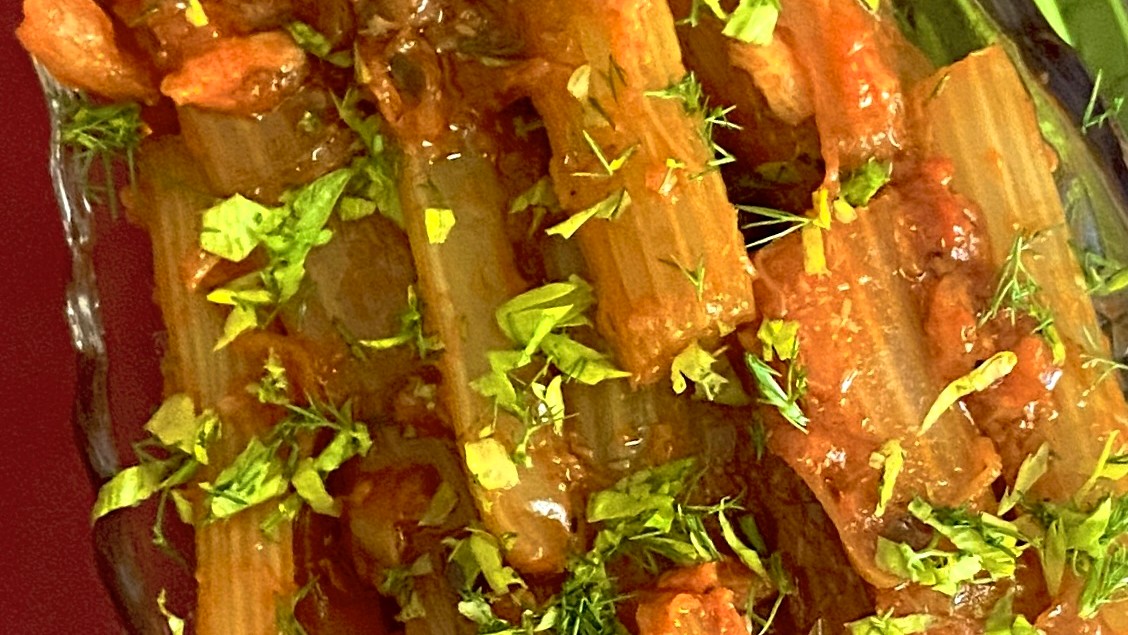 Image of Braised Celery and Fennel in Biancolilla