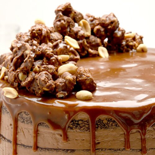 Peanut Butter Chocolate Drip Cake | Imperial Sugar