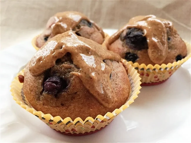 Image of Almond and Blueberry Muffin