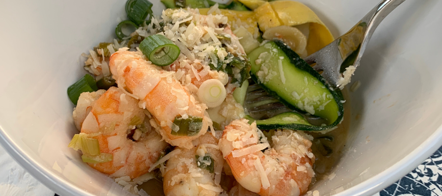 Summer Shrimp Primavera