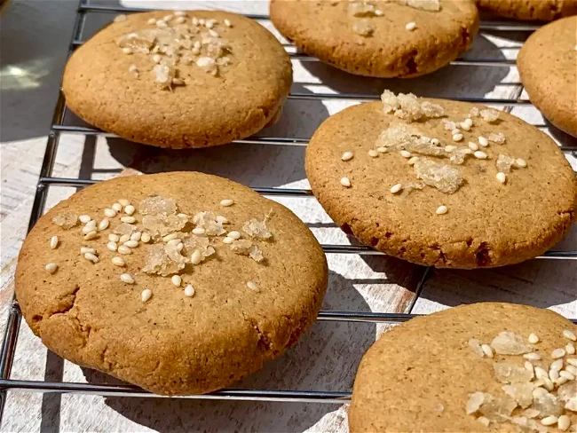 Image of Ginger Tahini Cookies