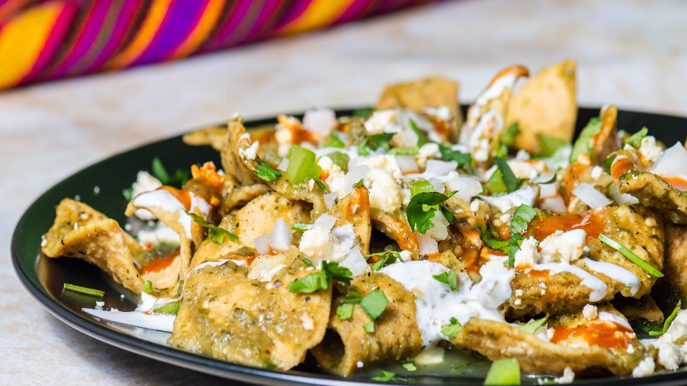Image of No Egg Chilaquiles Verde