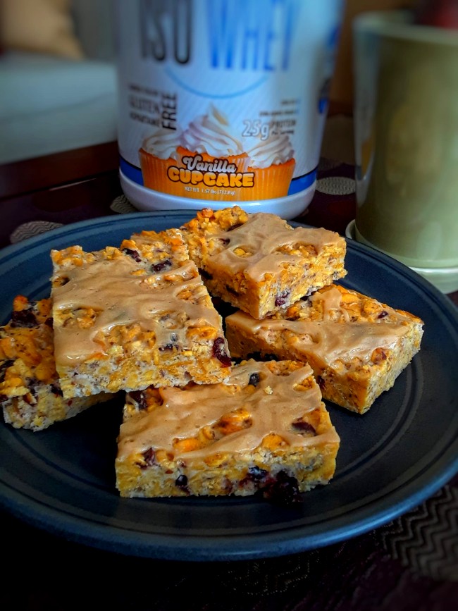Image of Lemon Cranberry Lupin Protein Bars
