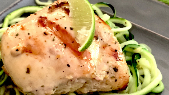 Image of Ginger Lime Chicken and Zoodles