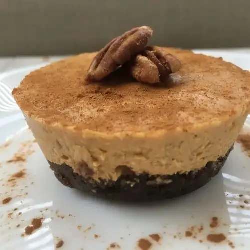 Image of No Bake Pumpkin Cheesecake Bites