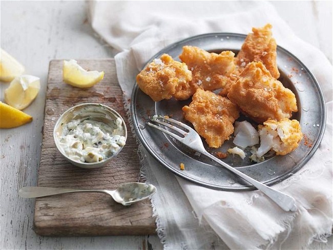 Image of Catfish Nuggets with Tartar Sauce Recipe