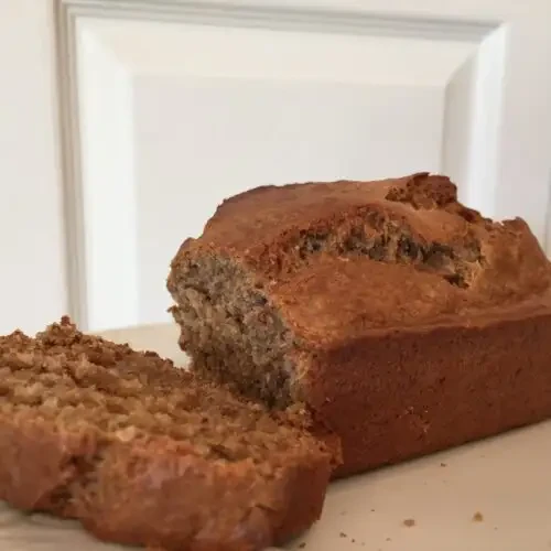 Image of Quick Peanut Butter Banana Bread