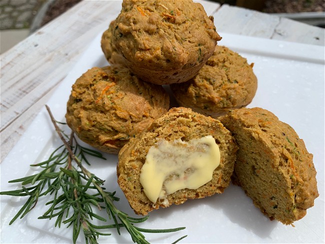 Image of Veggie Tahini Biscuits