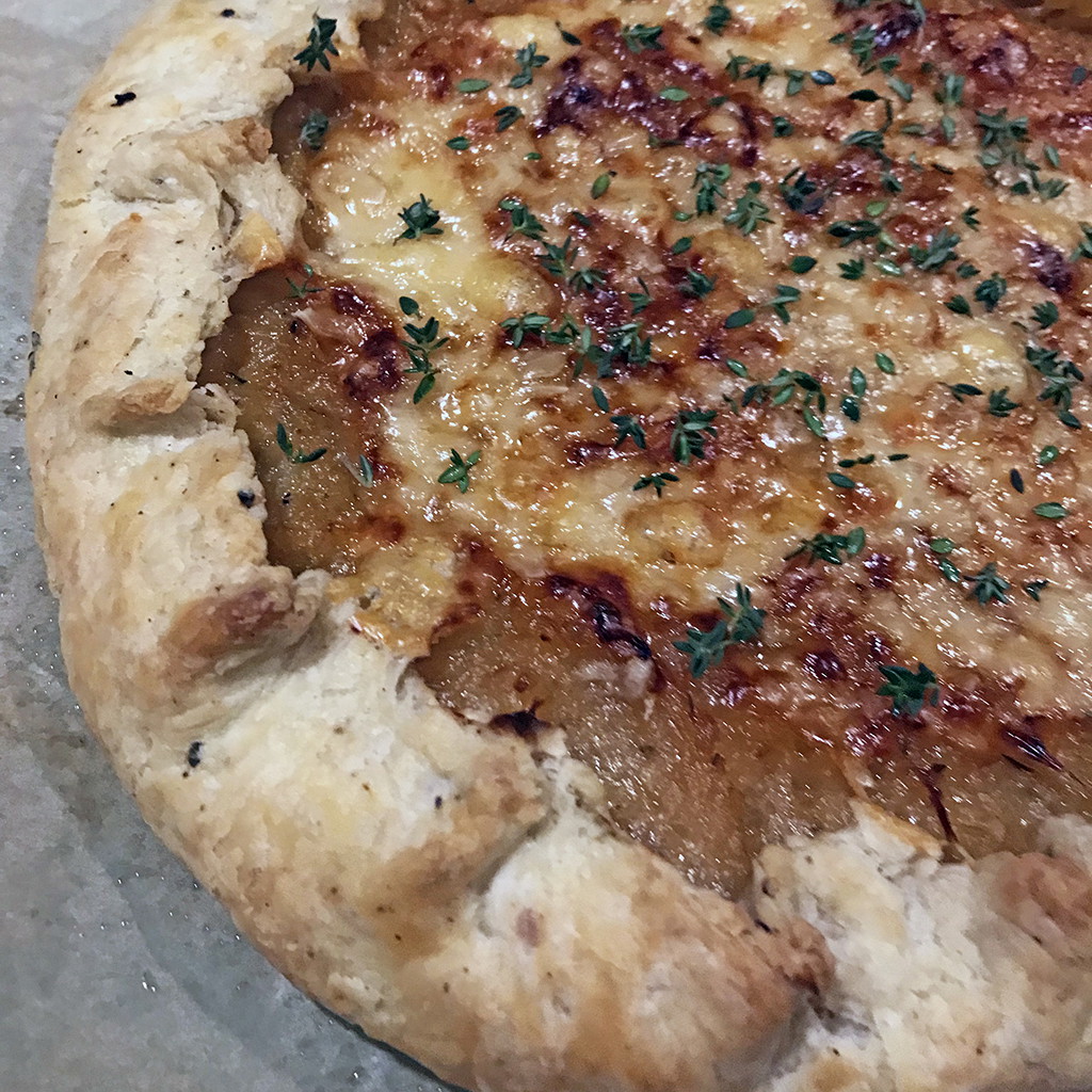 French Onion Galette