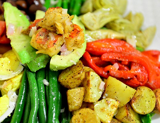 Image of Lobster and Dutch Yellow Potato Nicoise Salad