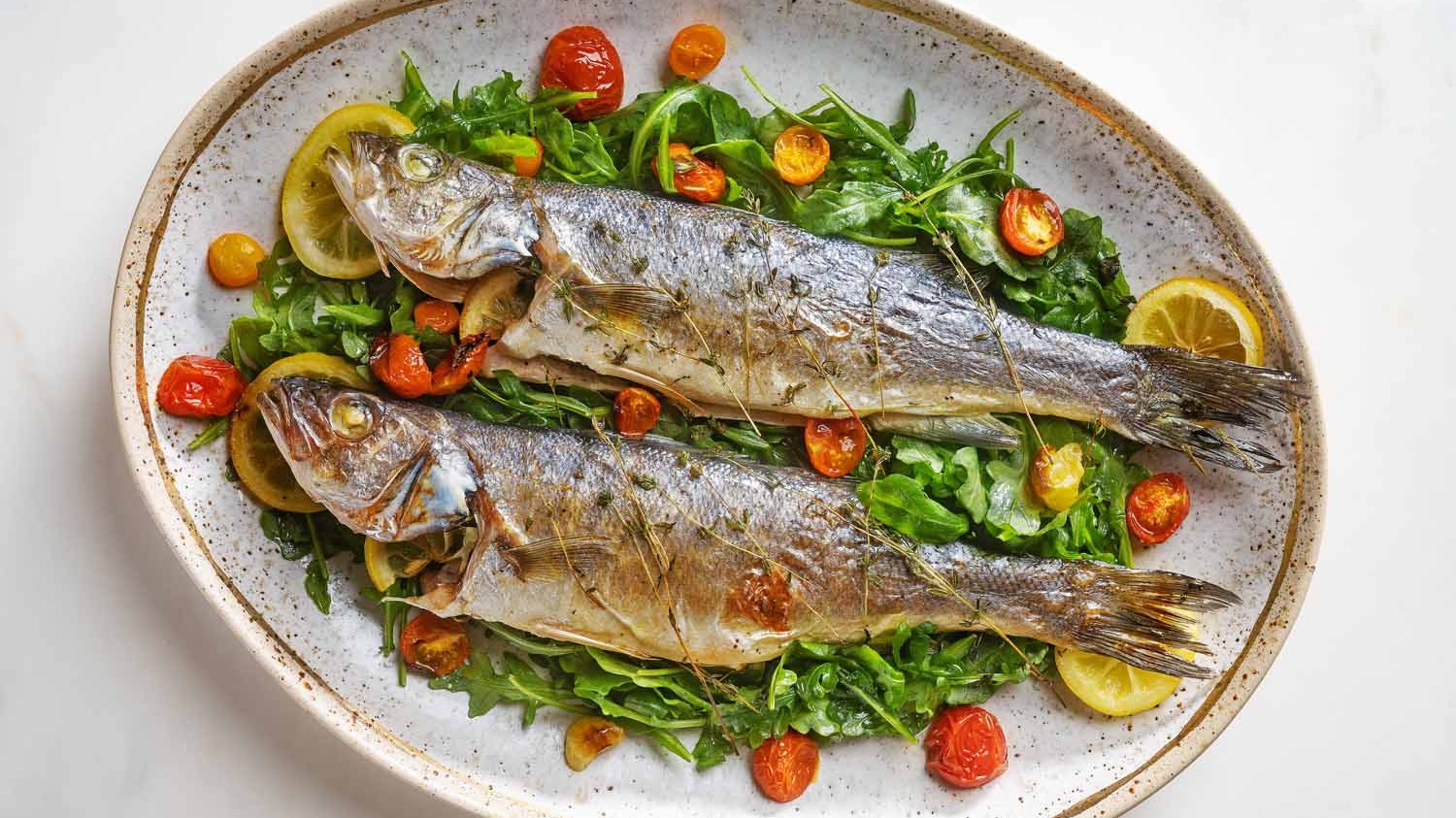 Image of Roasted Whole Branzino