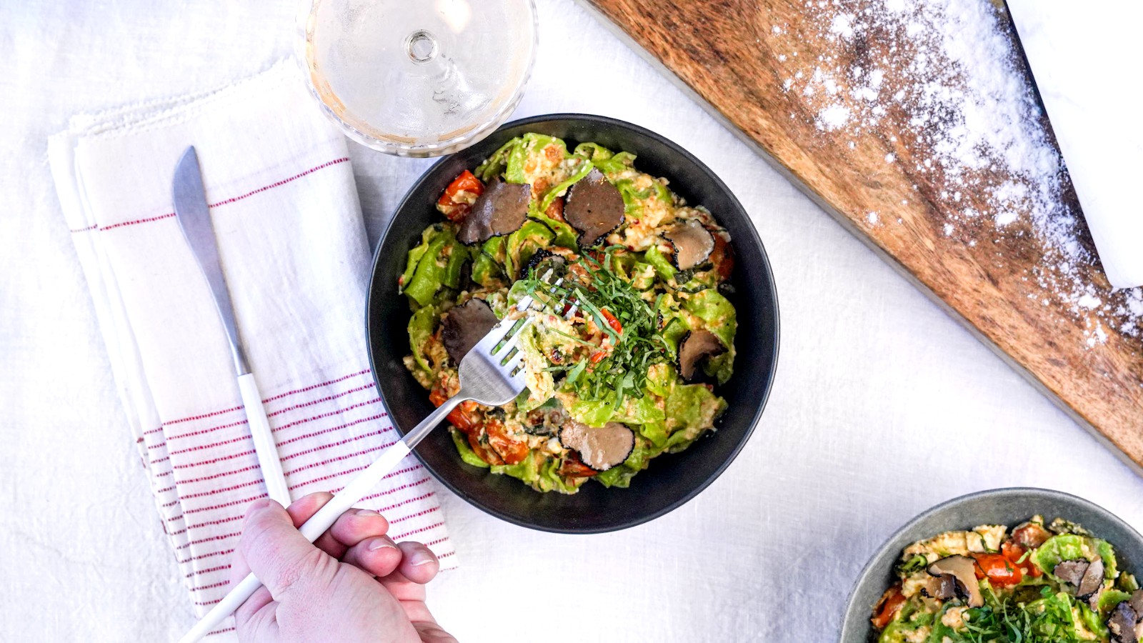 Image of Chef Tucker's Trendy Feta Pasta