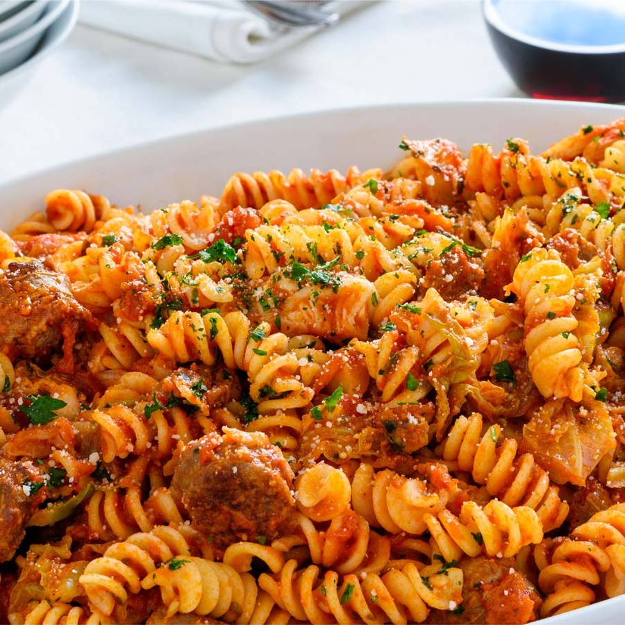 Fusilli with Sausage and Cabbage Recipe – Rao's Specialty Foods