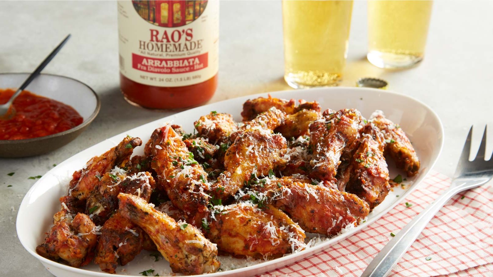 Image of Roasted Chicken Wings All’Arrabbiata