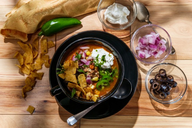 Image of Wholesome Beef Taco Soup