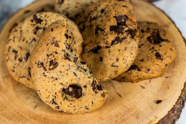 Image of Lavender Dark Chocolate Chip Cookies