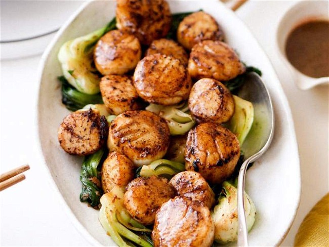 Image of Chinese New Year: Miso Butter Scallops Recipe