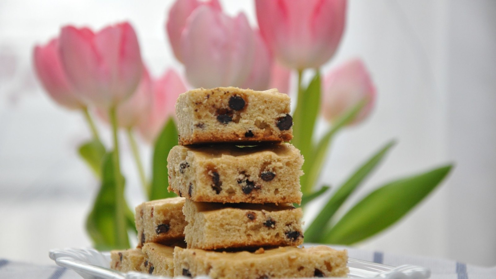 Image of Funfetti Tahini Chickpea Blondies