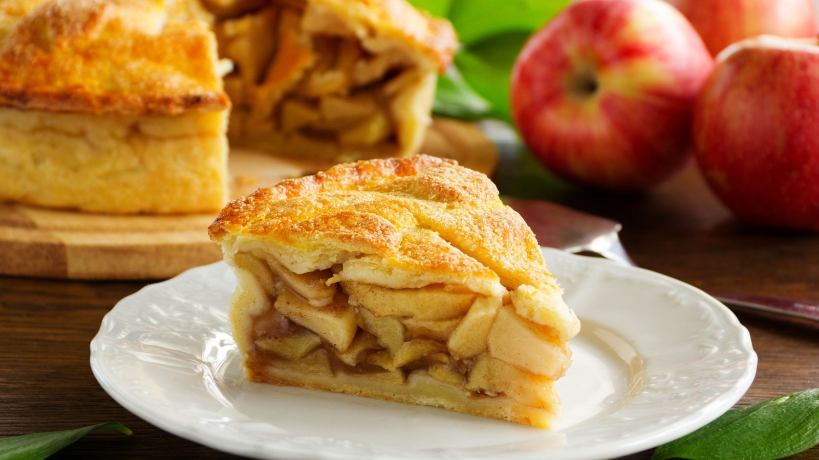 Image of Vegan Tahini Apple Pie