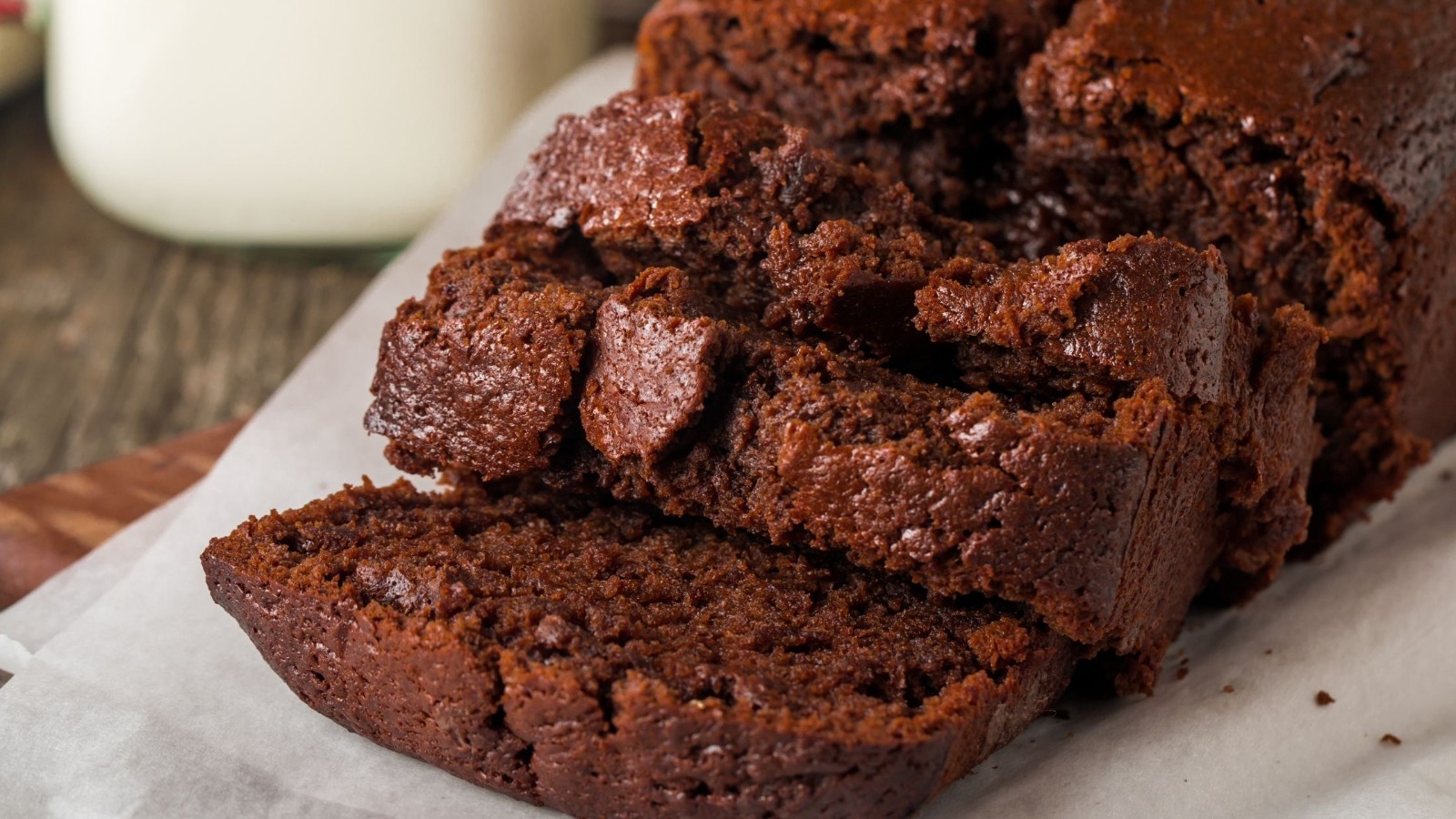 Image of Vegan Chocolate Tahini Loaf