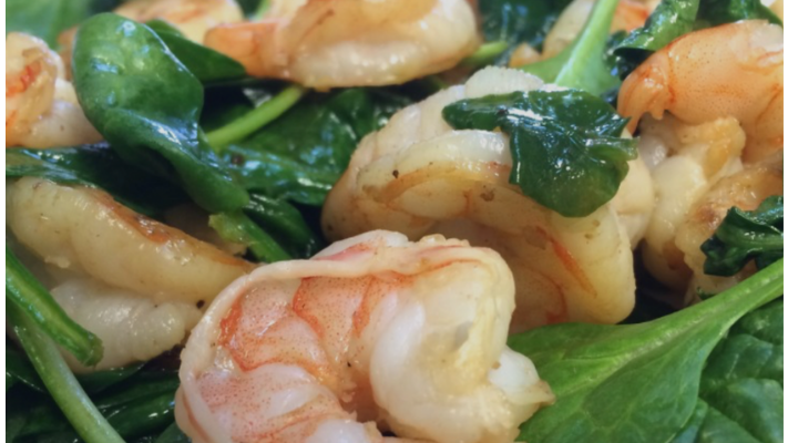 Image of Citrus Shrimp & Spinach
