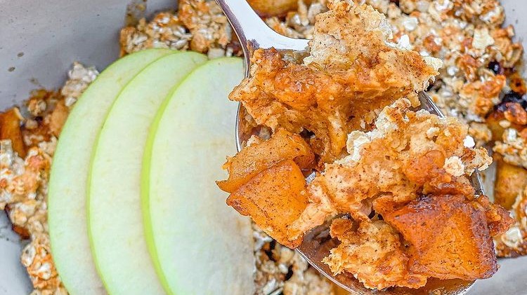 Image of Protein Apple Crumble