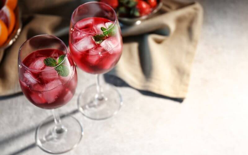 Red Wine Spritzer