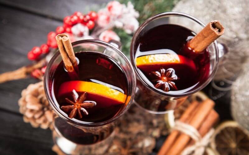 Mulled Pomegranate Warmer