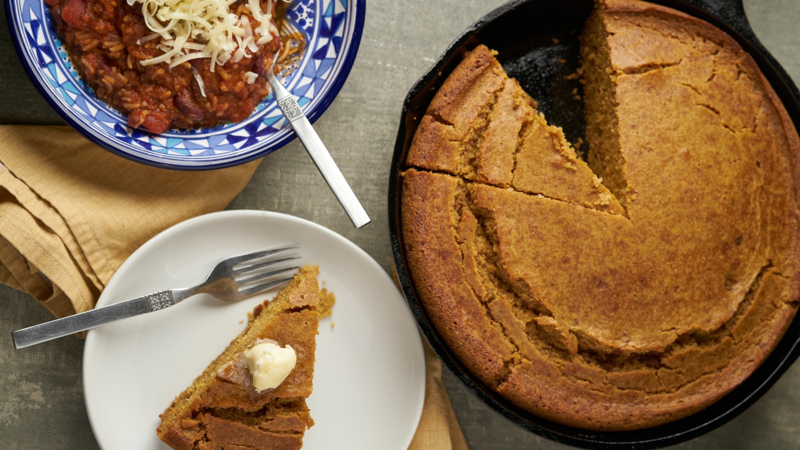 Image of Sweet Date Sugar Cornbread