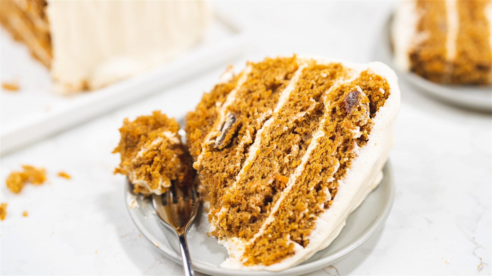 Image of Carrot Cake with Maple Cream Cheese Frosting