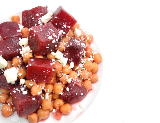Image of Mediterranean Beet and Chickpea Salad