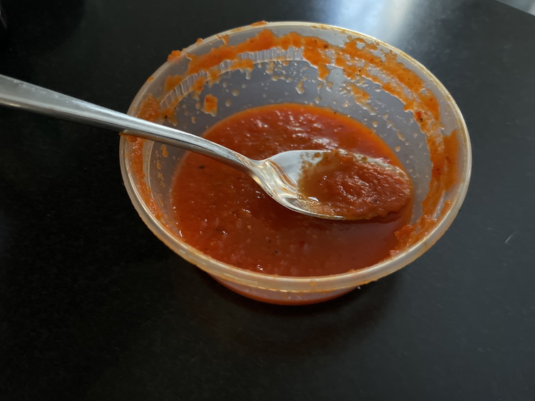Image of Pour the peppers into a colander and shake vigorously to drain off all the excess liquid.