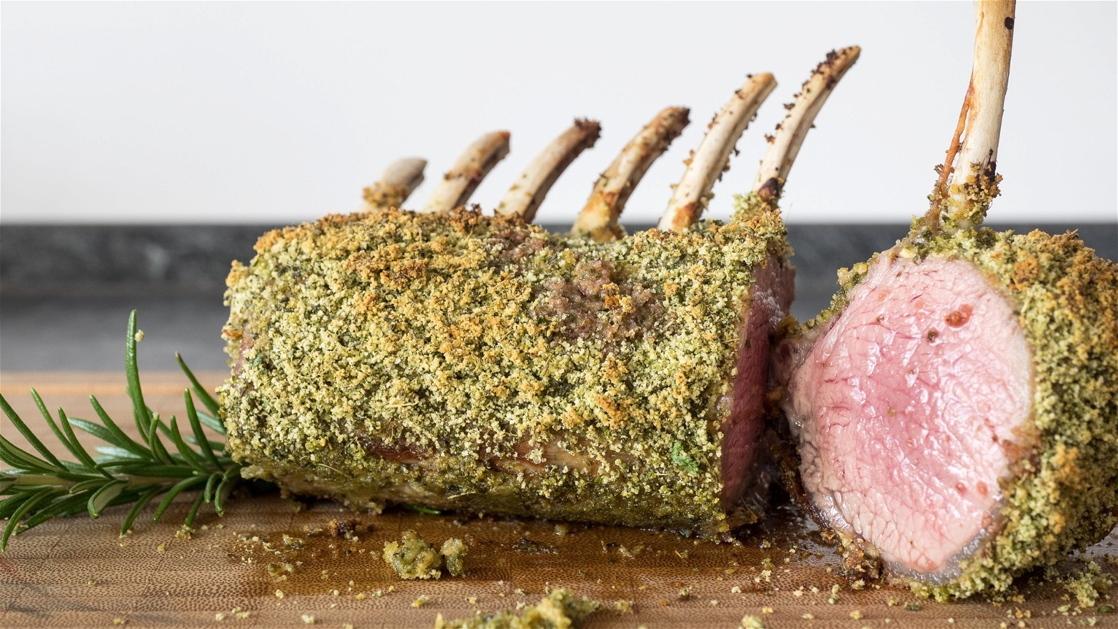 Image of Herb and Dijon Crusted Lamb Rack