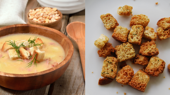 Image of Make Crispy Croutons with this Optavia Biscuit Hack