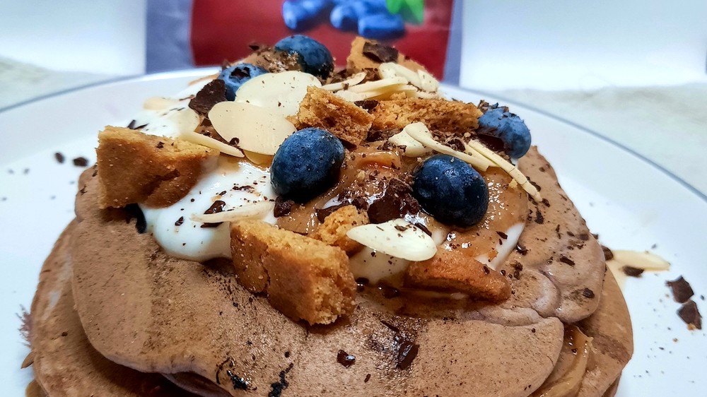 Image of Vegan Haskapa Pancakes