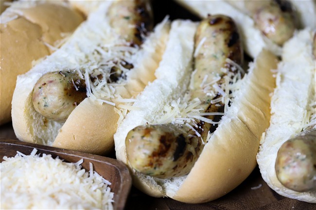 Image of Chicken Alfredo Brat