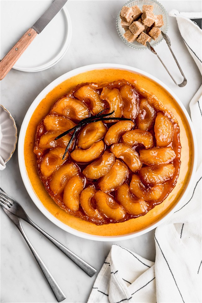 Image of Tarte Tatin o Tarta Tatin de manzana