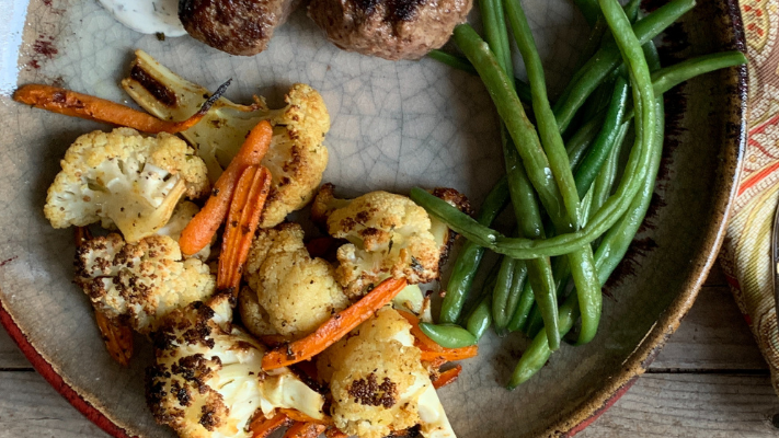 Image of Turmeric Ginger Spiced Cauliflower