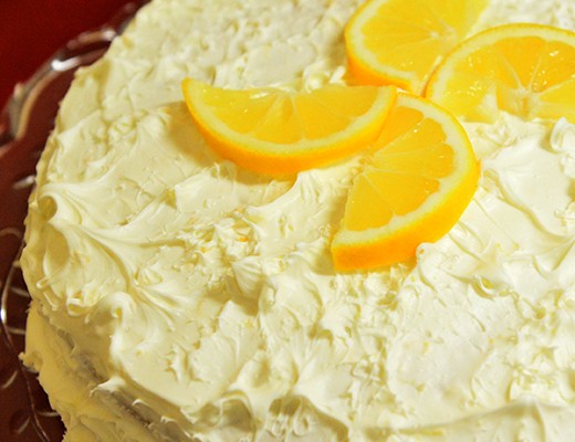 Image of Meyer Lemon Curd Layer Cake