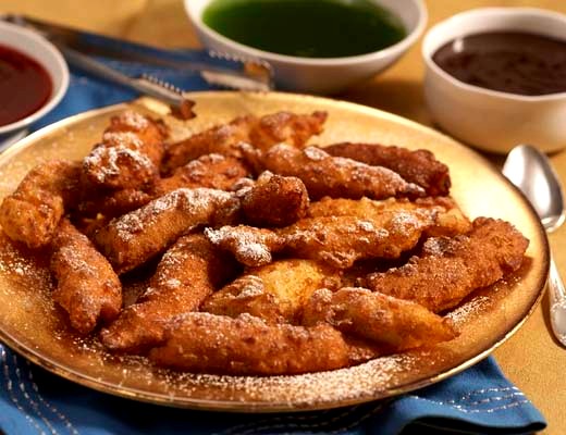 Image of Mini Fritters with Dipping Sauces