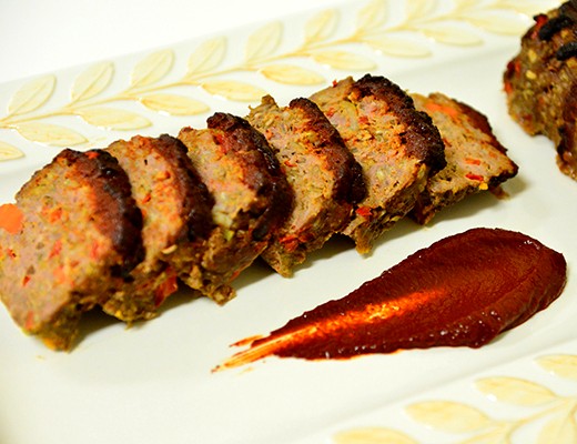 Image of Mini Meat Loaves with Ancho Chile Sauce
