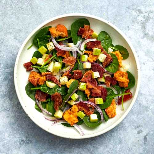 Image of Warm Bacon and Spinach Salad